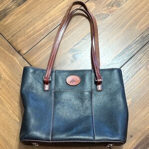 Dooney and Bourke Pebble Grain Lexington Tote Ohio State Logo